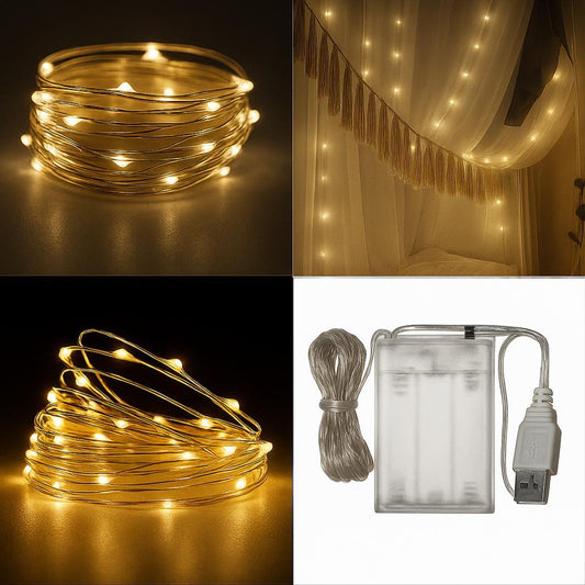 Fio de Luz de Fada 10 m