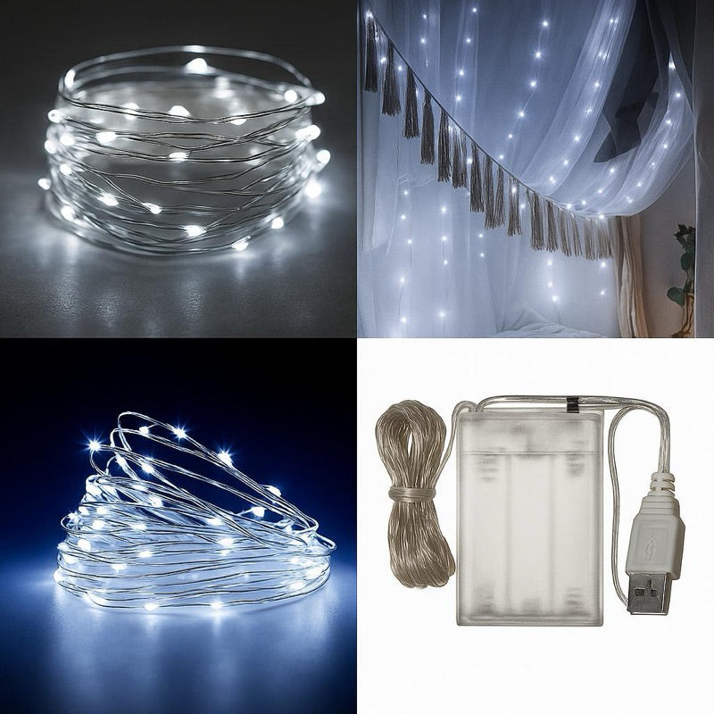 Fio de Luz de Fada 10 m