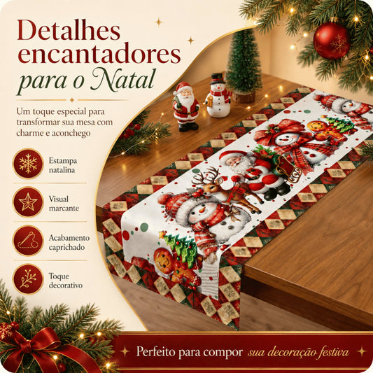 Caminho de Mesa Natalino