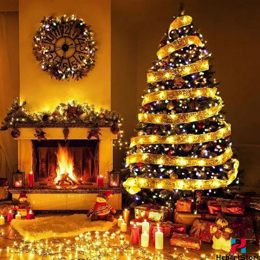 Árvore de Natal de Fita LED 10 m