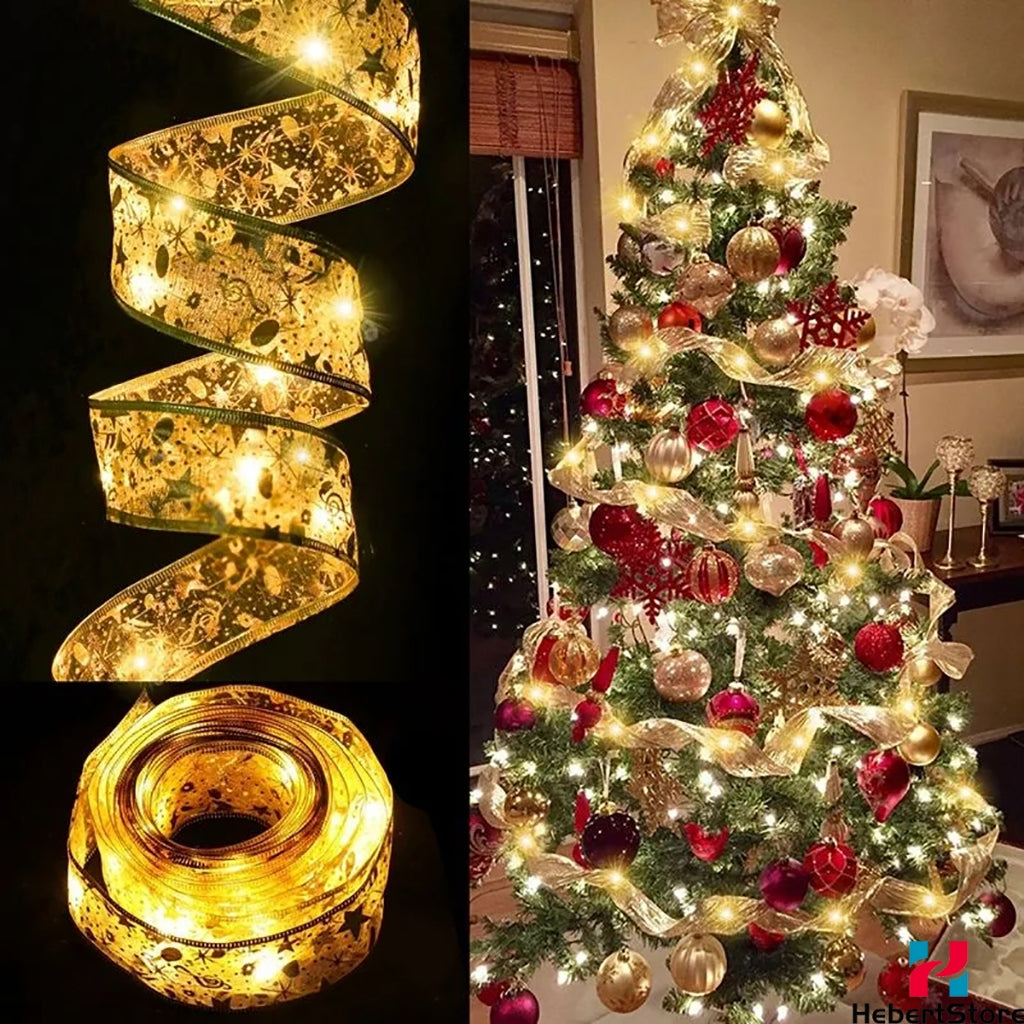 Árvore de Natal de Fita LED 10 m