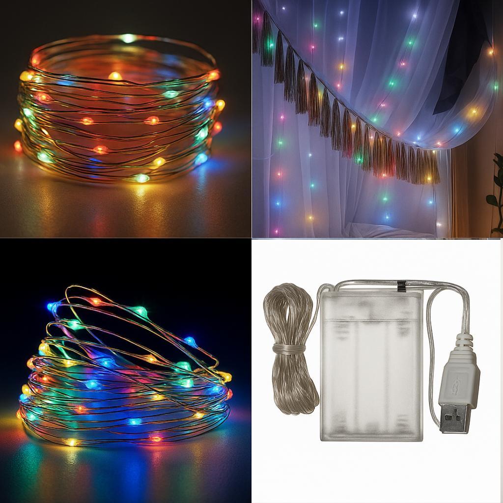 Fio de Luz de Fada 10 m