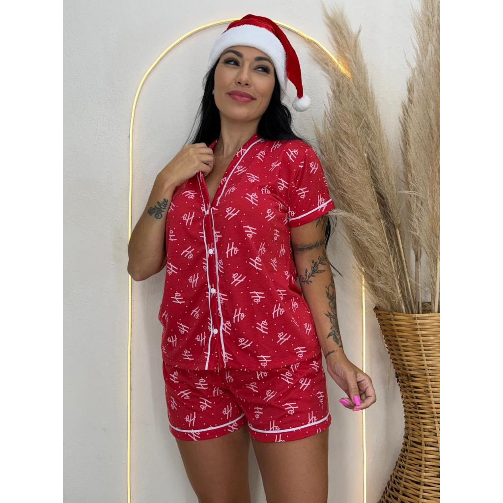 Baby Doll de Natal Vermelho