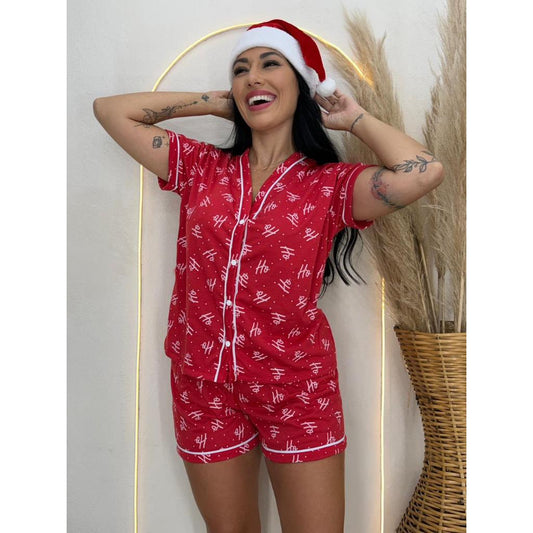 Baby Doll de Natal Vermelho