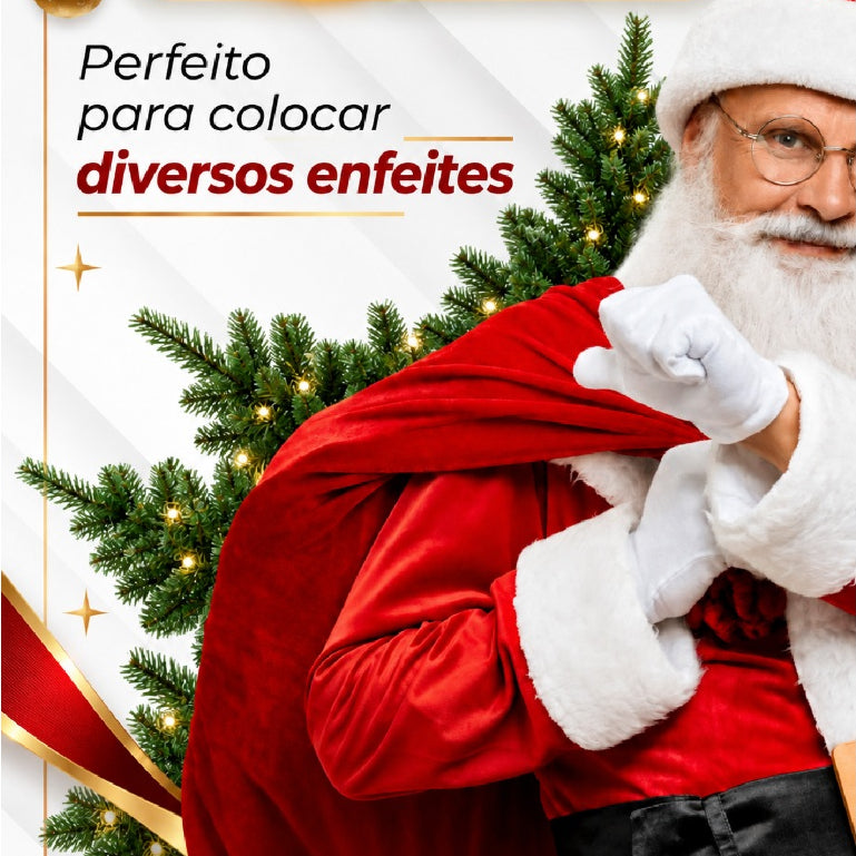 Árvore de Natal Pinheiro Canadense Luxo