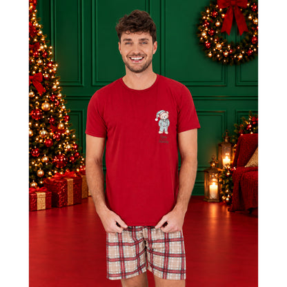 Pijama Masculino de Natal
