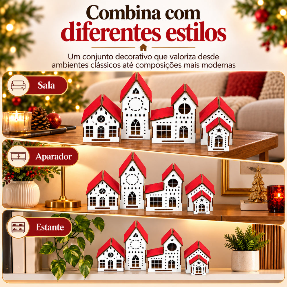 Vila Natalina com Presépio