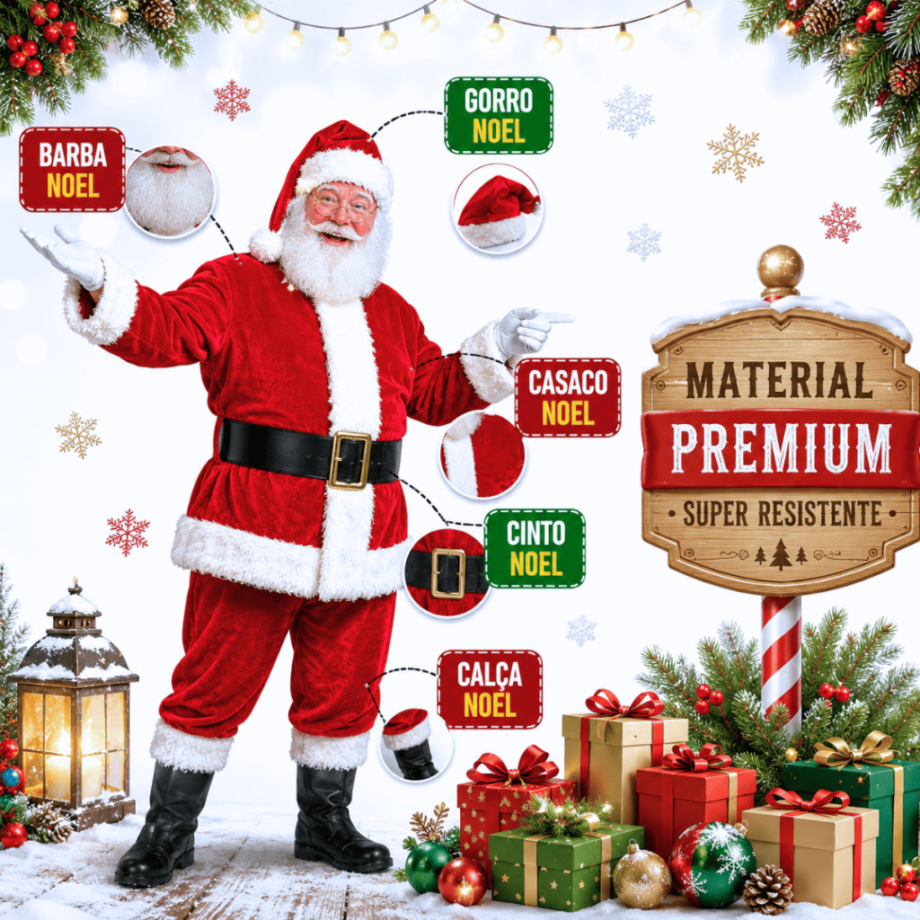 Fantasia de Papai Noel Completa