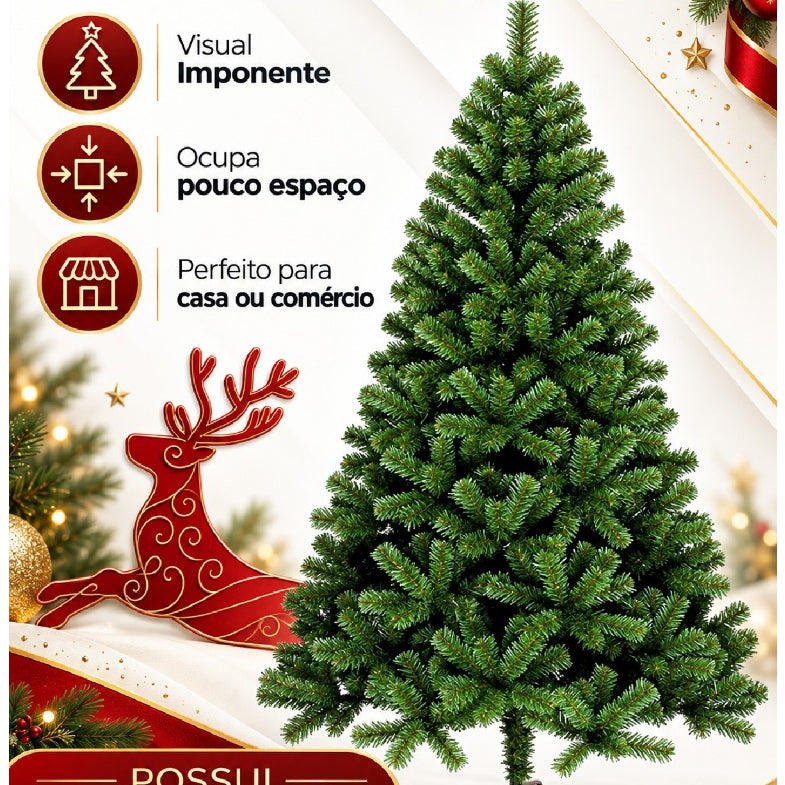 Árvore de Natal Pinheiro Canadense Luxo
