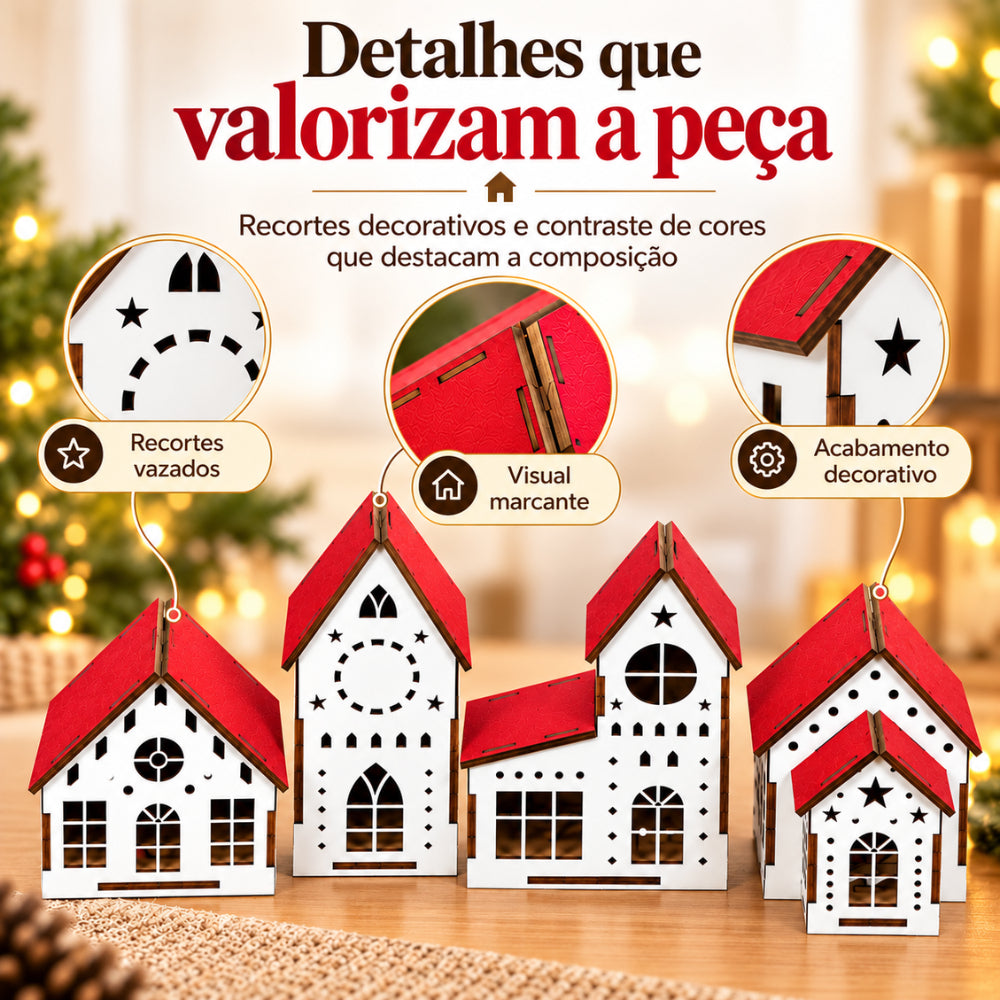 Vila Natalina com Presépio