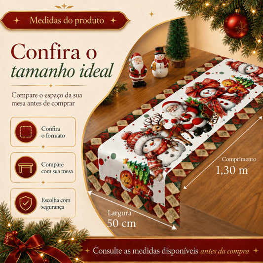 Caminho de Mesa Natalino