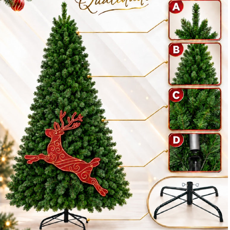 Árvore de Natal Pinheiro Canadense Luxo