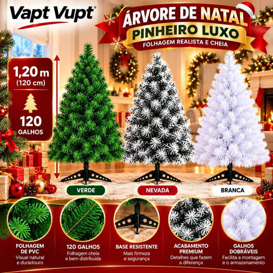 Árvore de Natal 1,20 m Branca